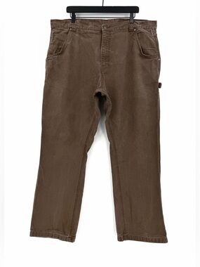 CRAFTSMAN Canvas Carpenter Pants Brown 42x32